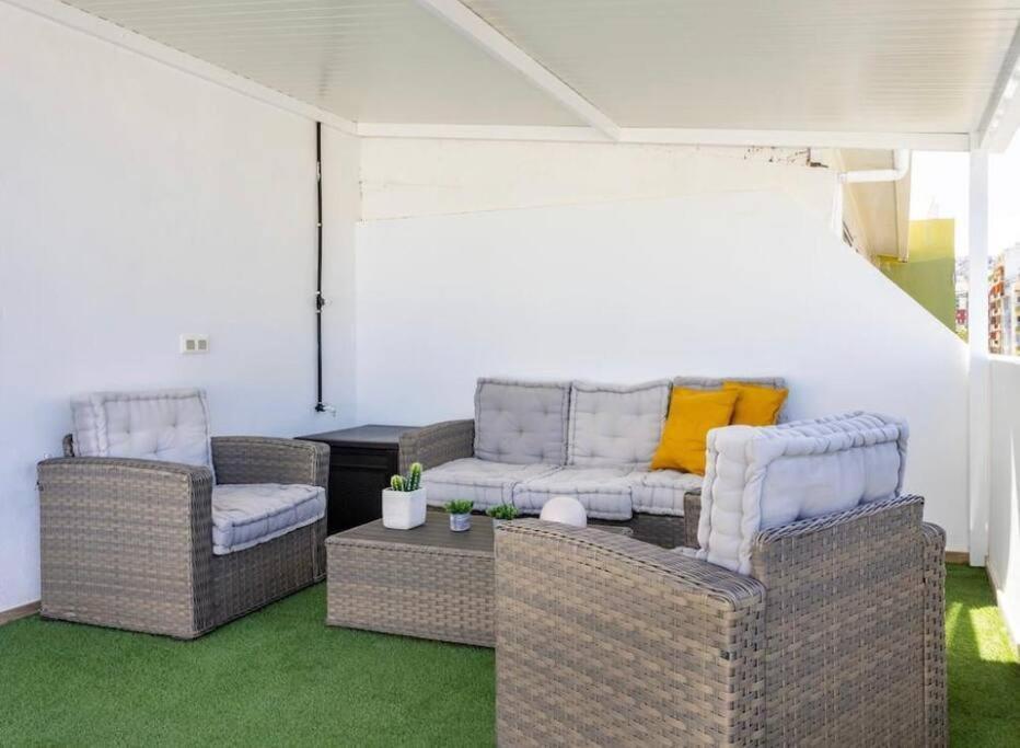 Atico Centro De Sc, Vistas, Aire Acondicionado!!! Apartment ซานตาครูซ เด เตเนริเฟ ภายนอก รูปภาพ